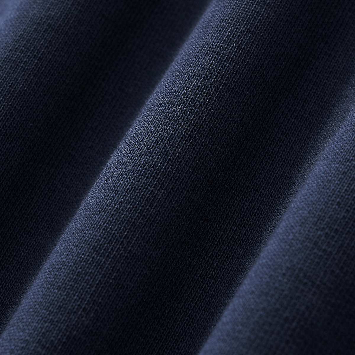 Plain Heavyweight Contrast Collar Sweatshirt
