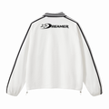 Plain Heavyweight Contrast Collar Sweatshirt