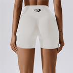 High-Waisted Compression Yoga Shorts