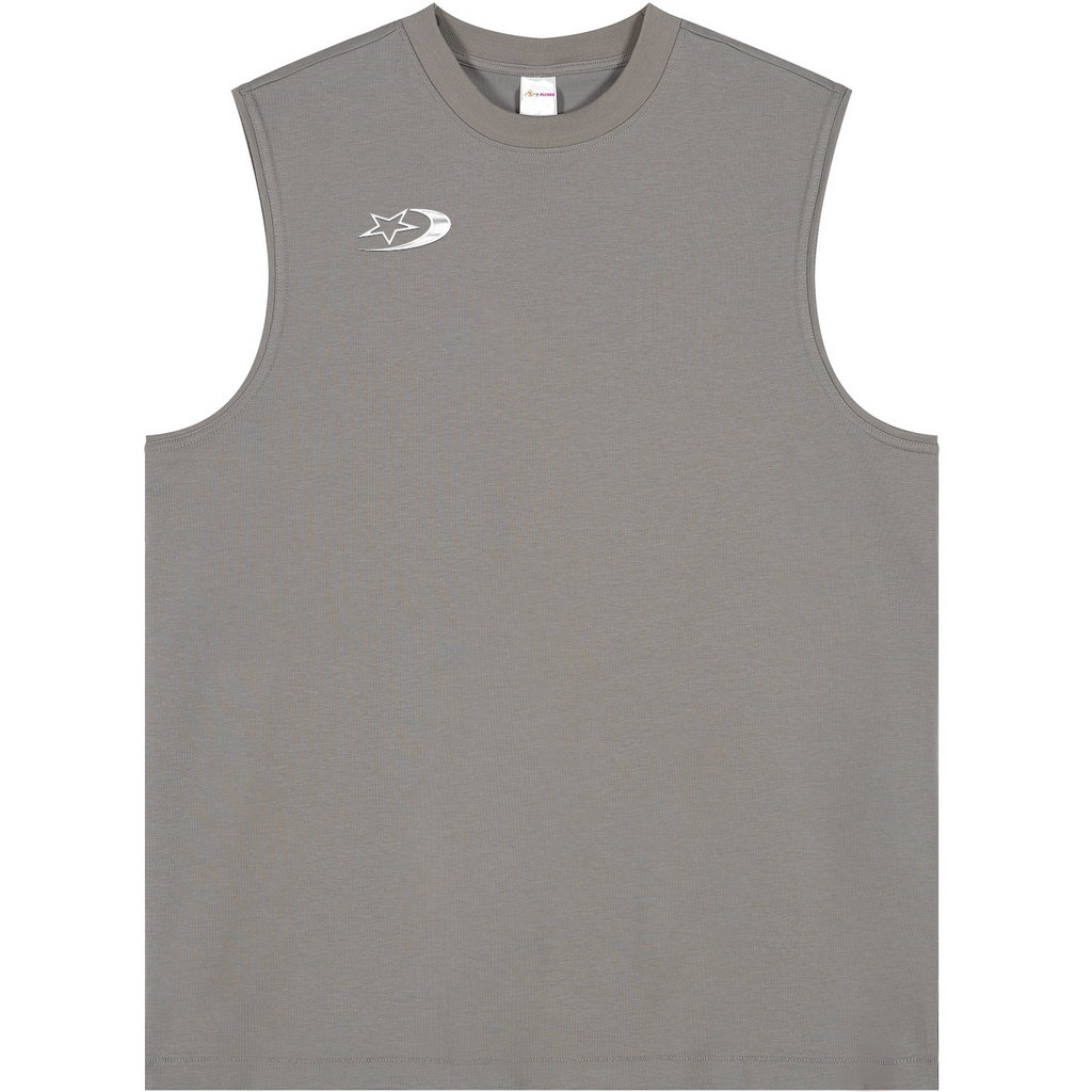 Heavyweight Longline Loose Tank Top