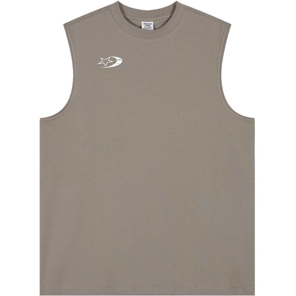 Heavyweight Longline Loose Tank Top