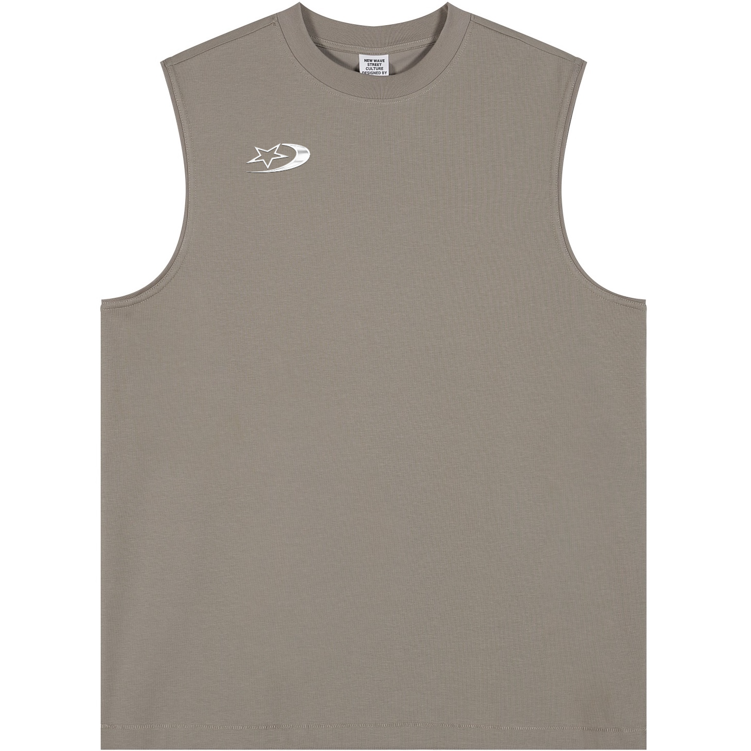 Heavyweight Longline Loose Tank Top