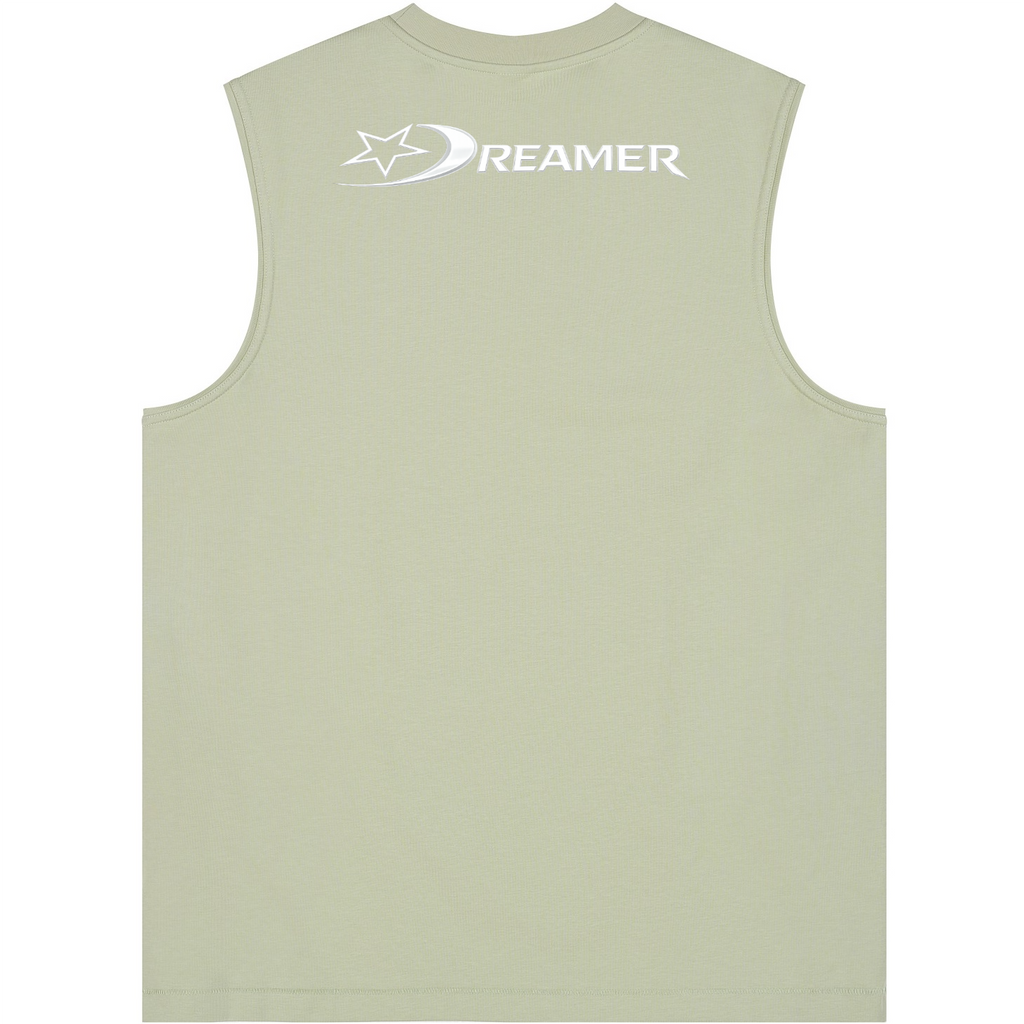 Heavyweight Longline Loose Tank Top