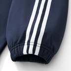 Plain Heavyweight Contrast Collar Sweatshirt