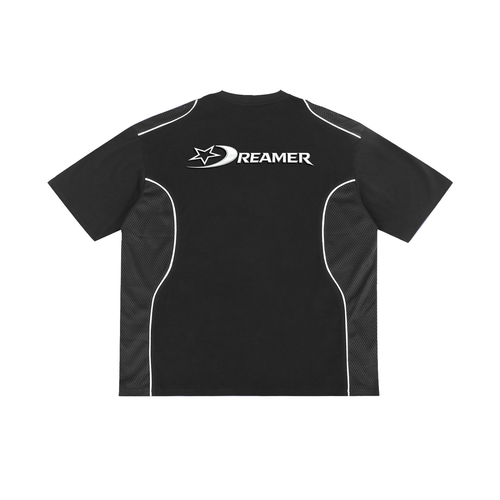 Contrast Piped Panel T-Shirt