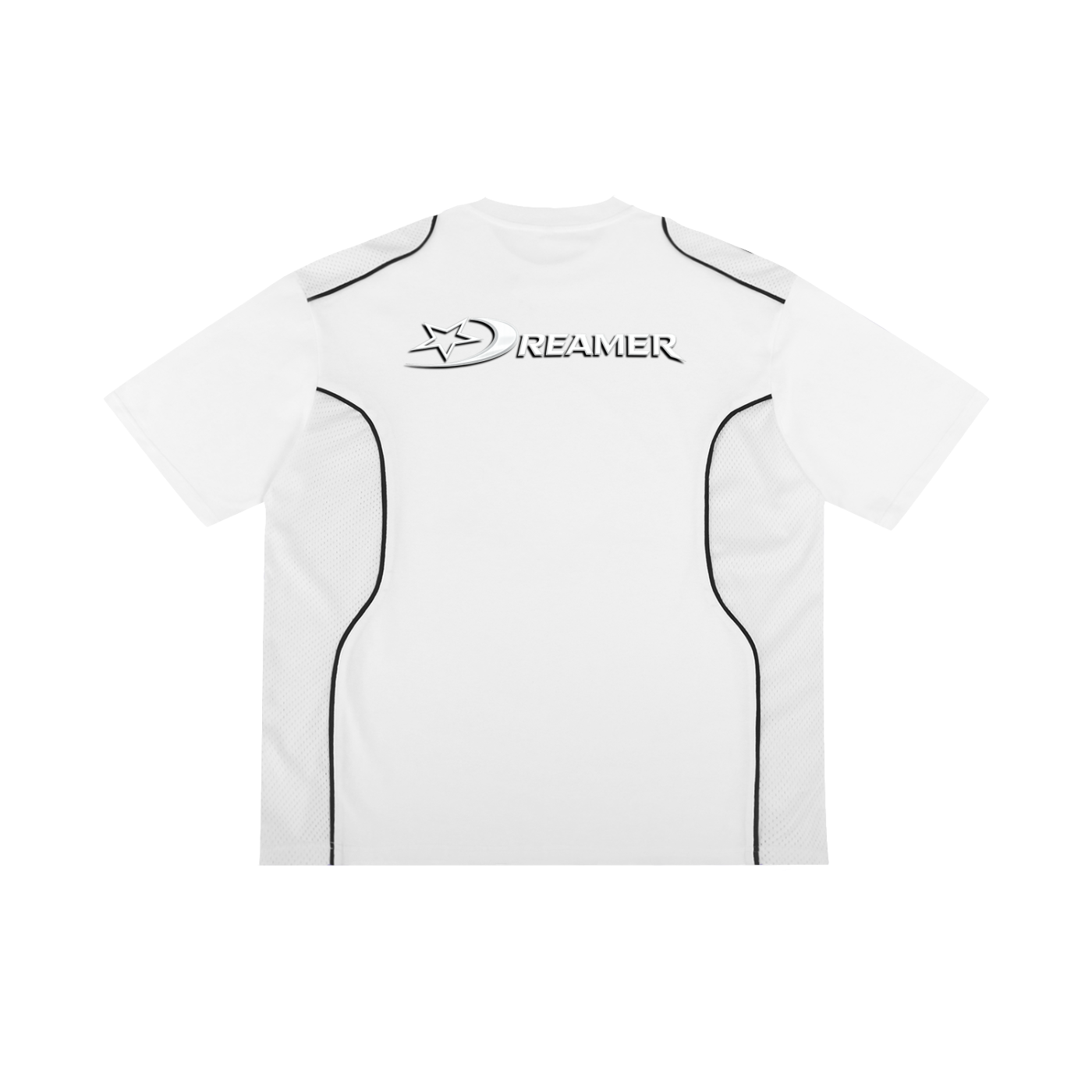 Contrast Piped Panel T-Shirt