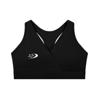Women's Crossover V-Neck Sports Bra