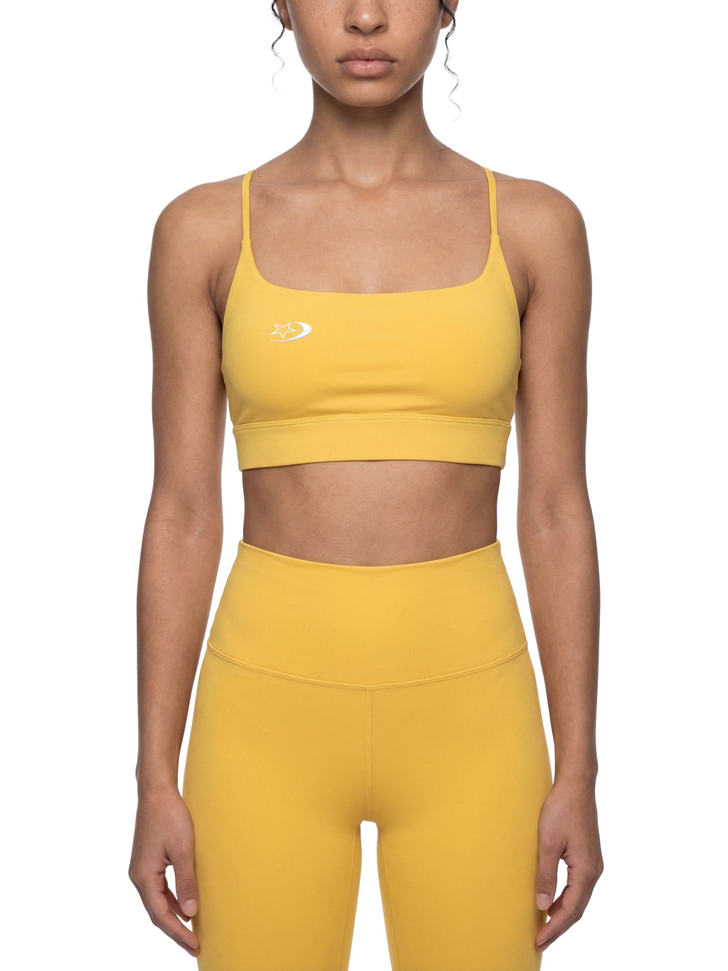 Strappy Criss Cross Yoga Sports Bra
