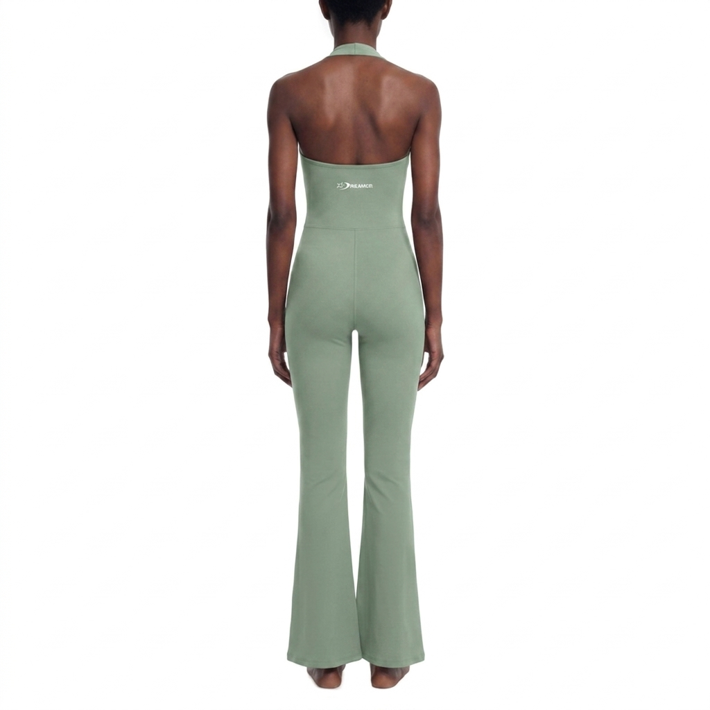 Women’s Halter Flared Jumpsuit