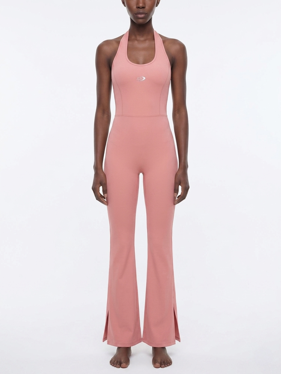 Women’s Halter Flared Jumpsuit