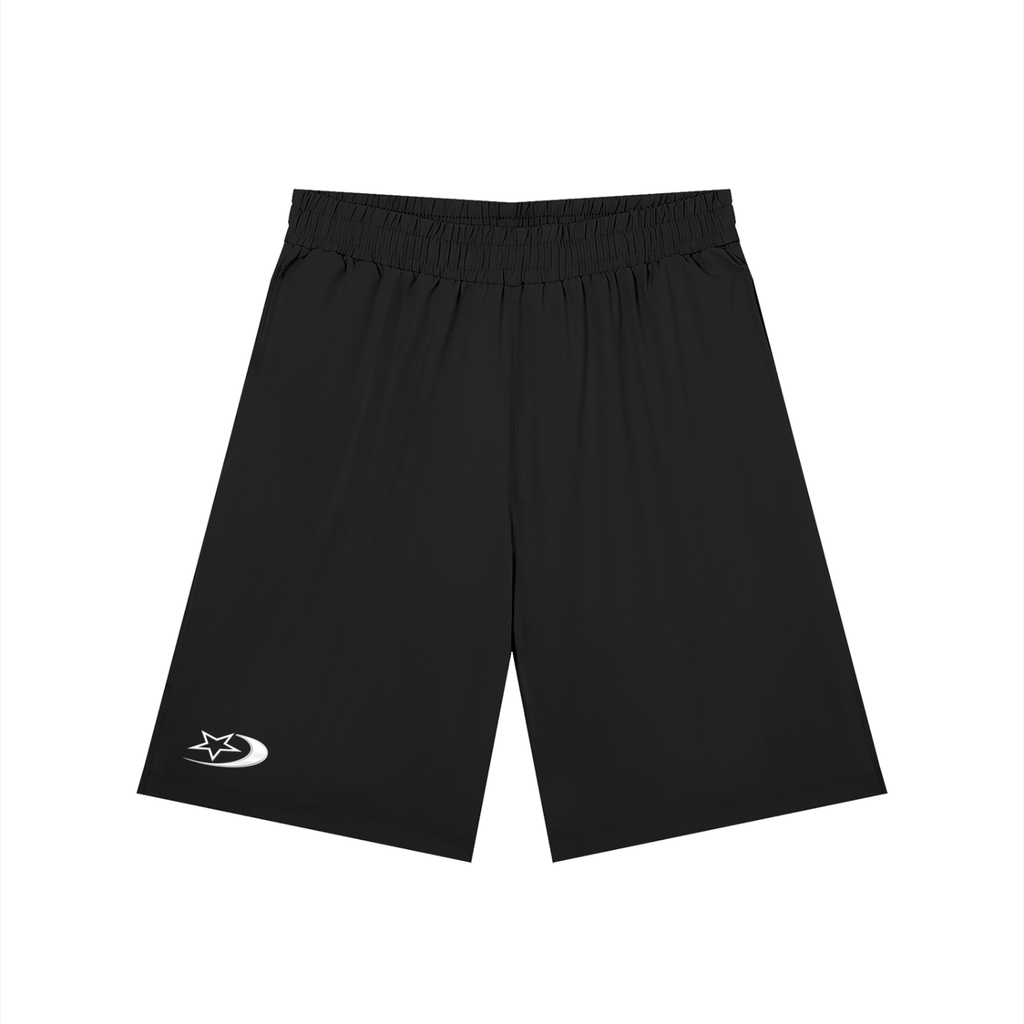 Men’s Solid Elastic Waist Shorts