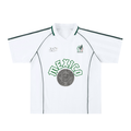 Mexico Stripe Collared Soccer Jersey in White