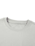 Spliced Panel Sleeveless Muscle T-Shirt