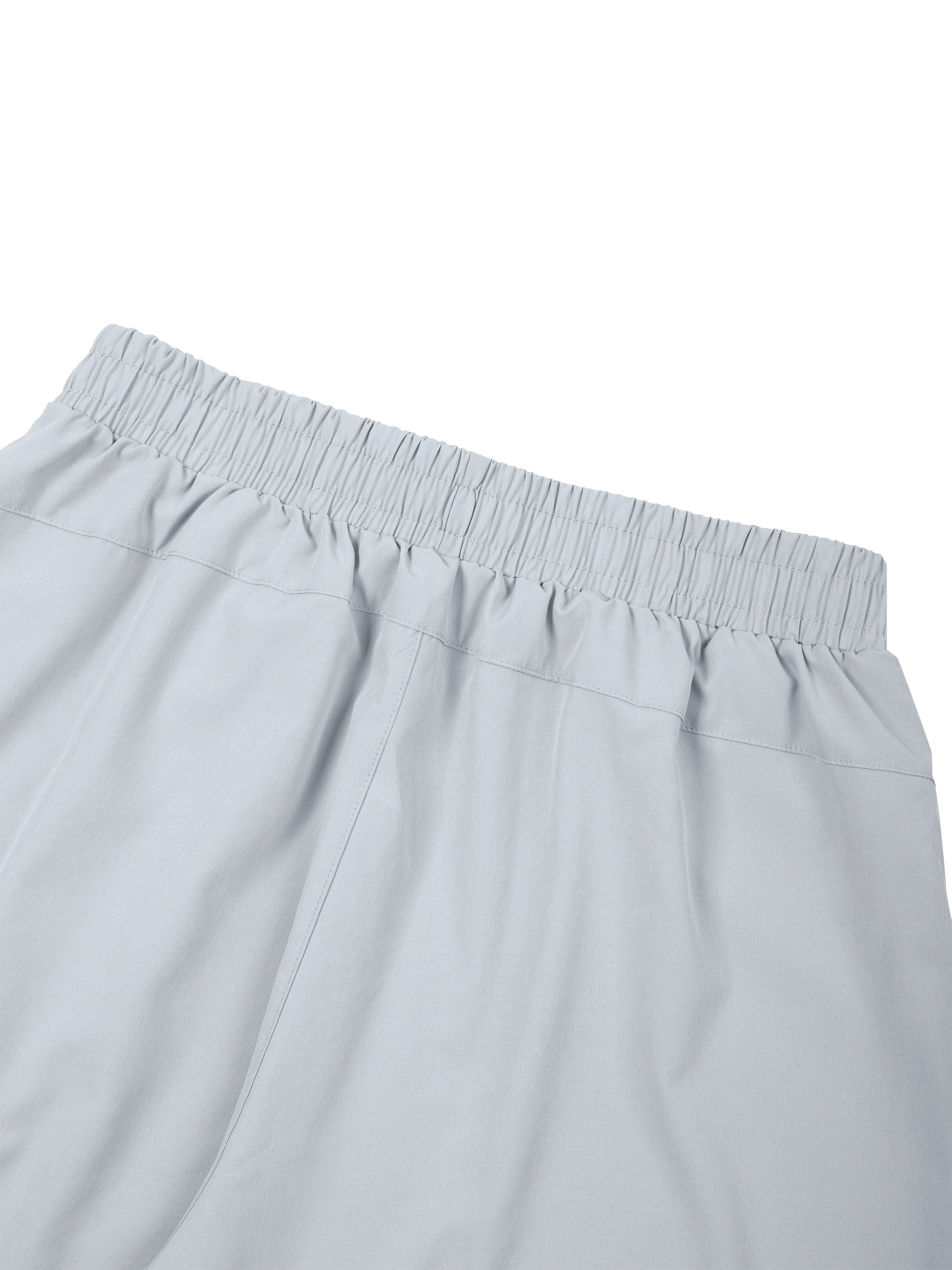 Men’s Solid Elastic Waist Shorts